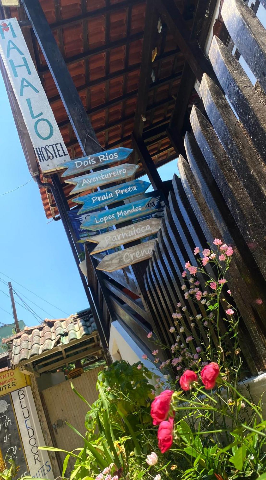 Mahalo Hostel Abraão Esterno foto